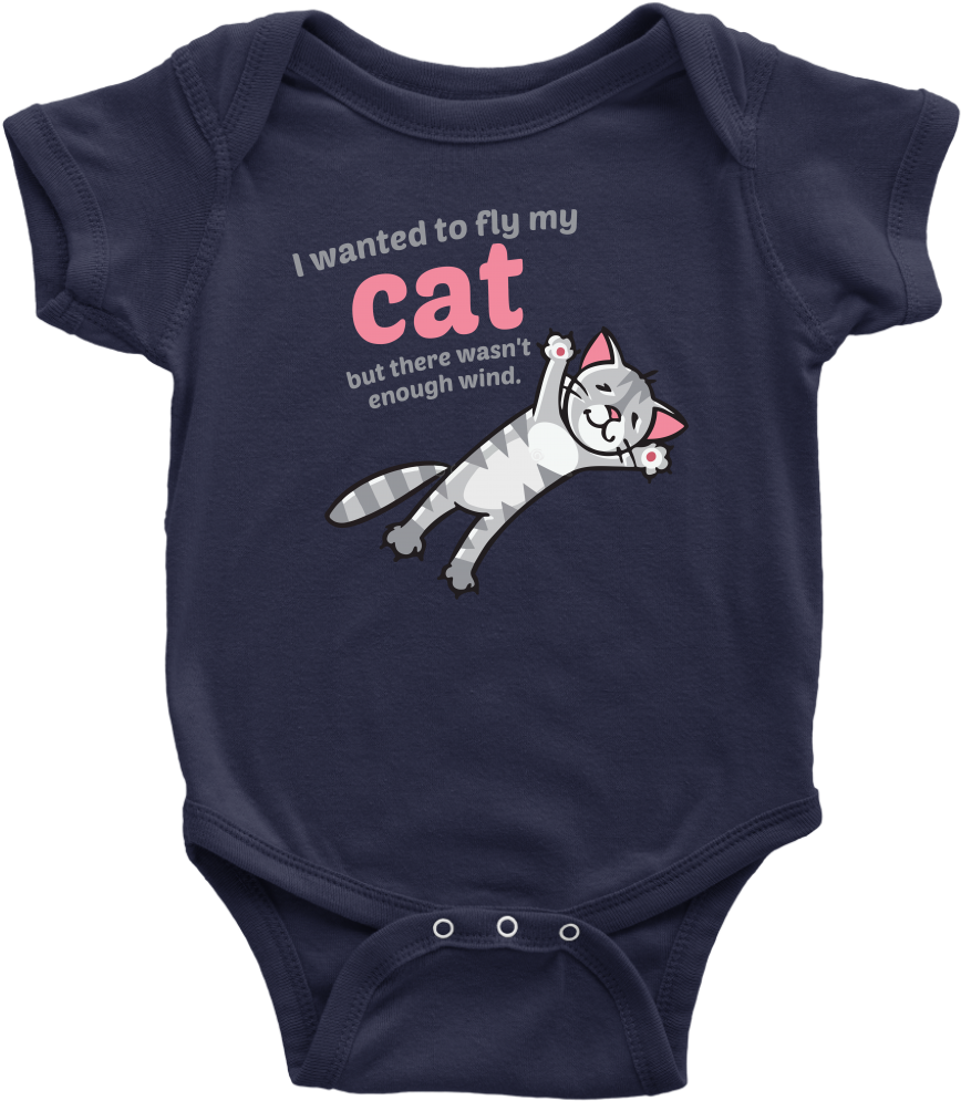 Flying Cat Baby Bodysuit - I M Proof Daddy Doesn T Farm All (1024x1024), Png Download