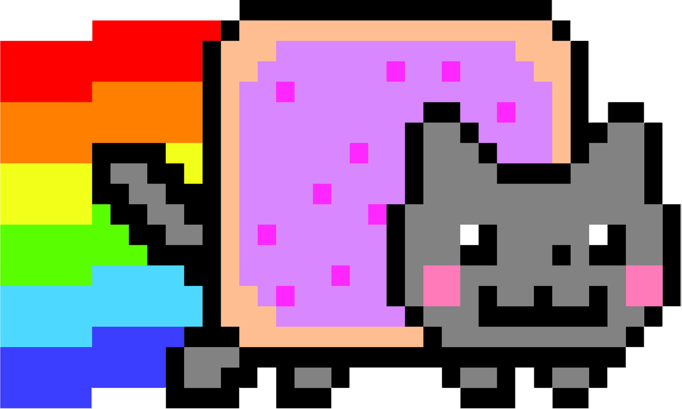 Add A Nyan Cat To Make It Less Gay, And More About - Hirosaki Castle (2362x1417), Png Download
