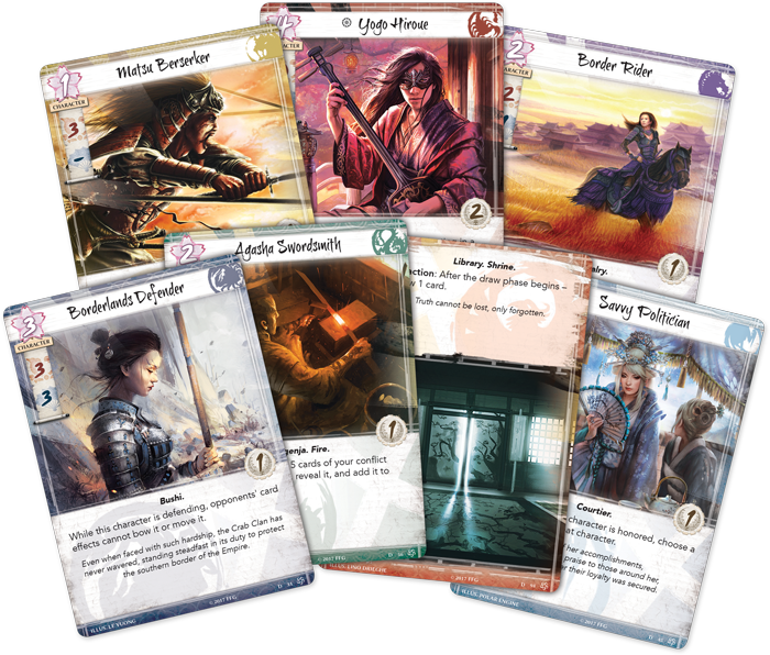 Legends Of The Five Rings Lcg (700x596), Png Download
