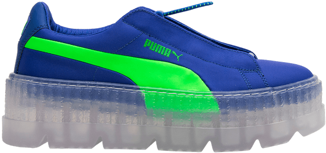 fenty x puma cleated creeper surf dazzling blue