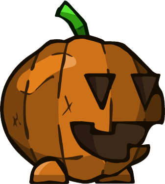 Pumpkin Creeper - Helmet Heroes Pumpkin Creeper (337x375), Png Download