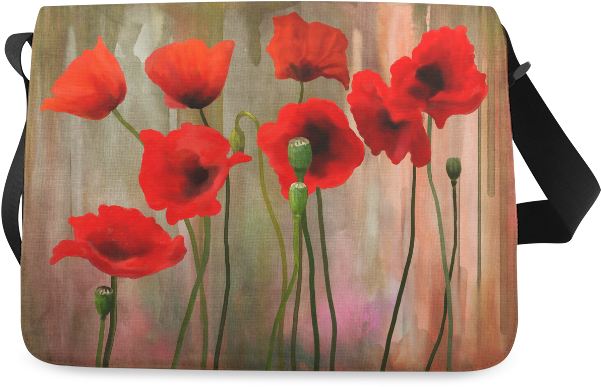 Beautiful Hand Painted And Original Watercolor Painting - Society6 Watercolor Poppies Rug - 2' X 3' (800x800), Png Download
