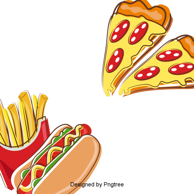 Delicious Pizza Creative Material Design, Pizza, Food, - Pizza (640x640), Png Download