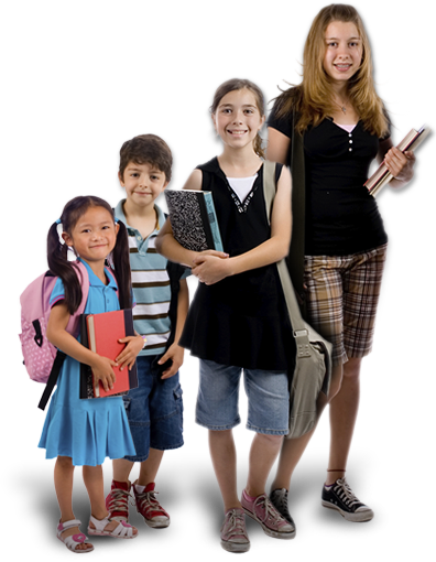 Download School Children - Niños Y Jovenes (396x510), Png Download
