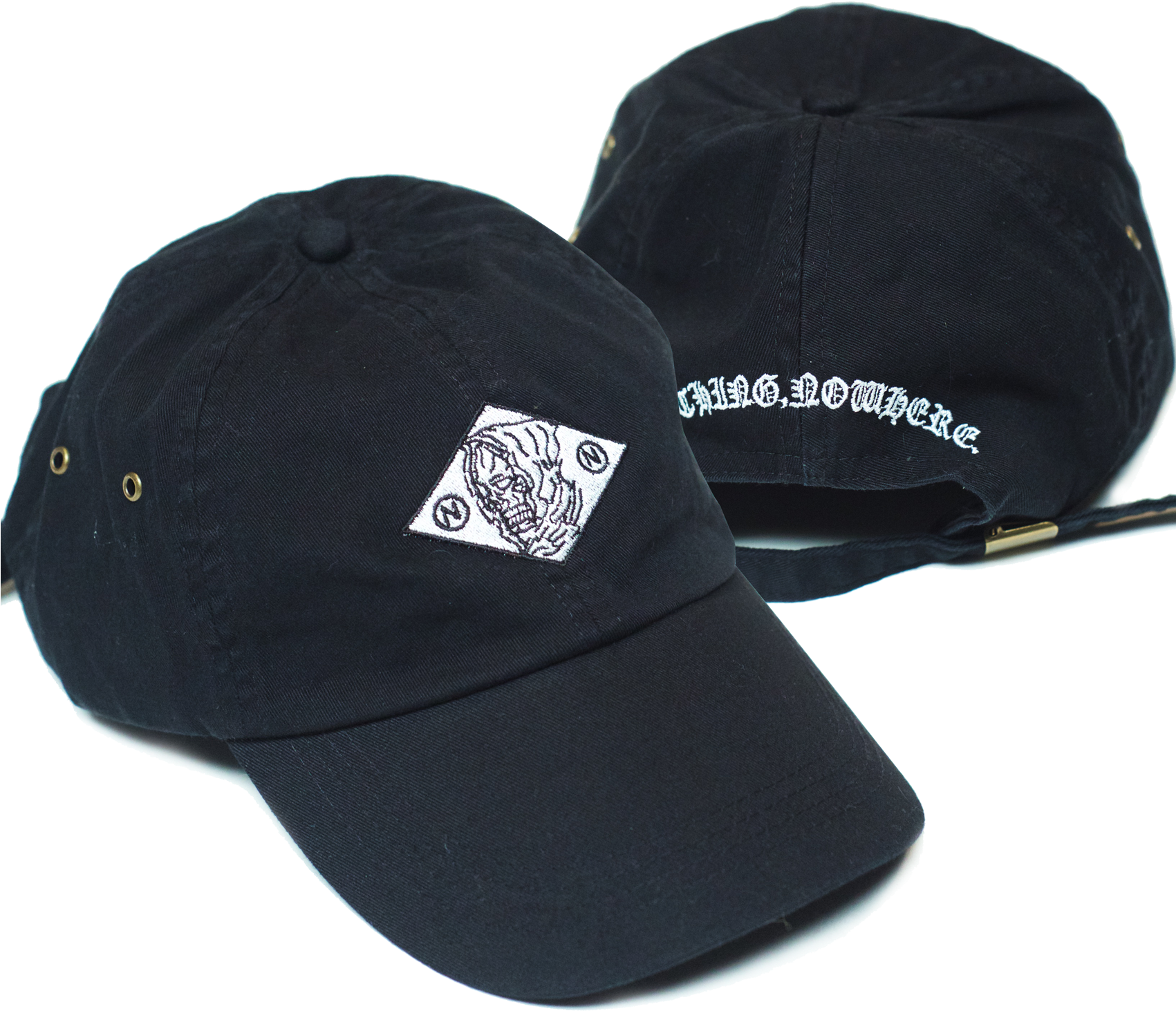 Creeper Reaper Unstructured Hat - Nothing Nowhere Hat (1700x1700), Png Download