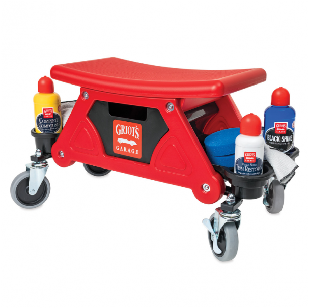 25 Organization Hacks For Your Garage Workshop - Griot's Garage 38904 Compact Sit-on Creeper (1200x604), Png Download