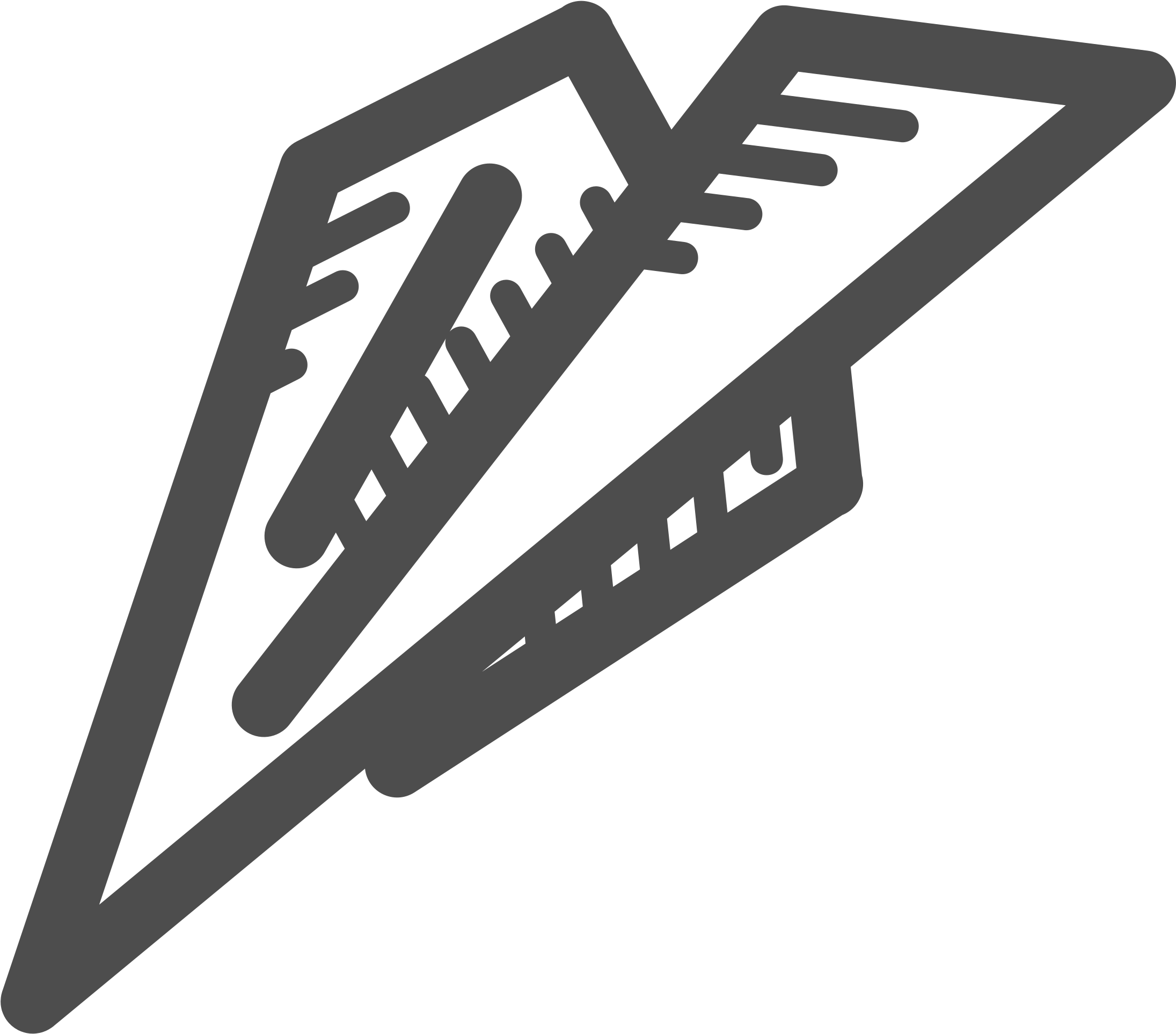 Big Image - Paper Plane Favicon (2400x2400), Png Download