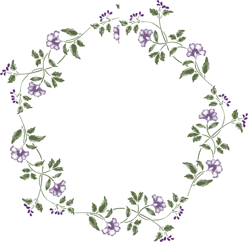 Round Frames - Polyvore Graphics - Round Flowers Frame Png (819x800), Png Download