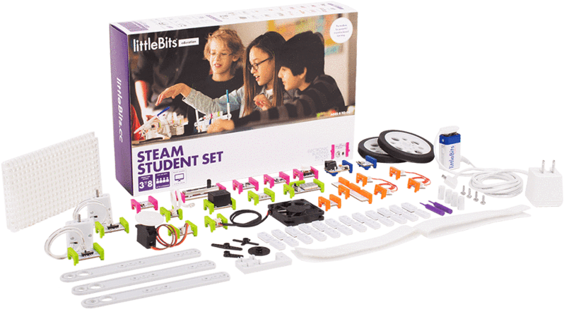 Steam Student Set - Littlebits Steam Student Set - Eu/uk (840x475), Png Download