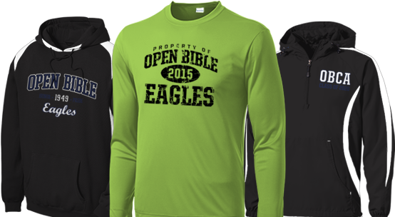 Open Bible Christian Academy Apparel Store - Colerain High School Spirit Wear (560x310), Png Download