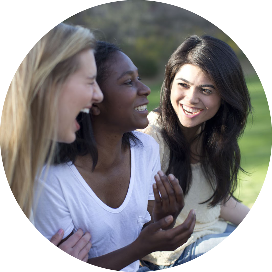 Enroll Students Laughing - Wellesley College Library (1064x1064), Png Download