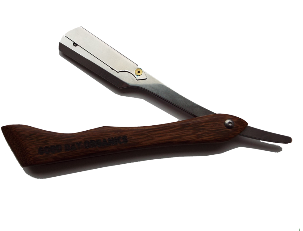 Gdo Classic Straight Shavette Razor - Blade (1023x887), Png Download