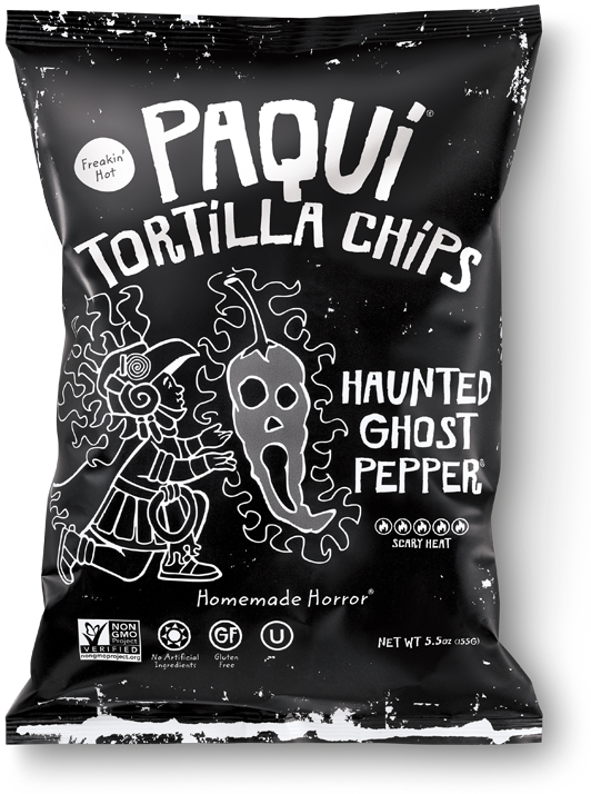 Owlbeak - Paqui Ghost Pepper Chips (532x714), Png Download