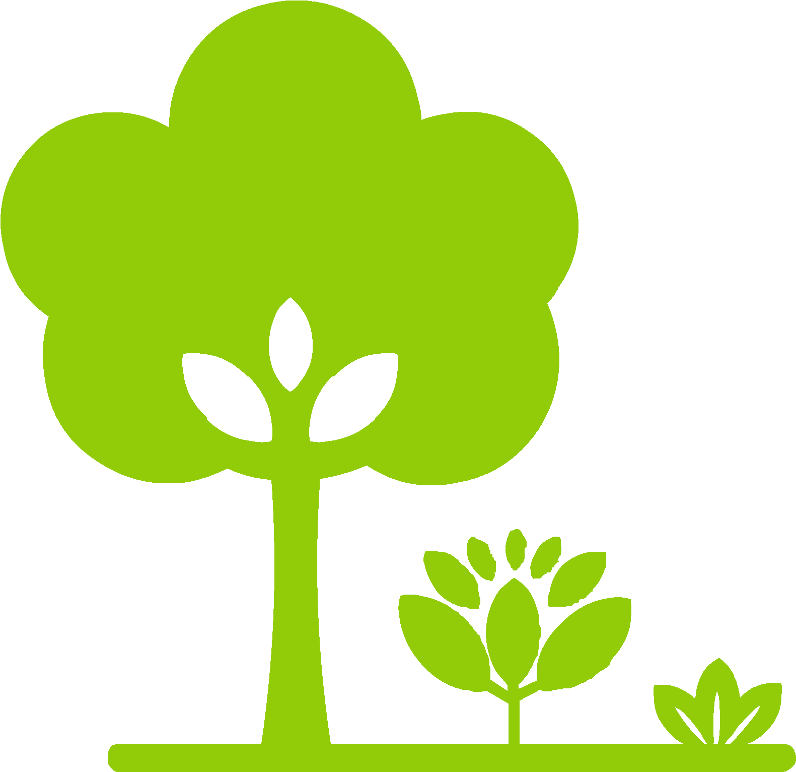 Hundreds Of Plant Species For Amazing Garden Designs - Landscape Garden Icon (1600x1600), Png Download