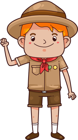 Boy Scout Png (382x579), Png Download