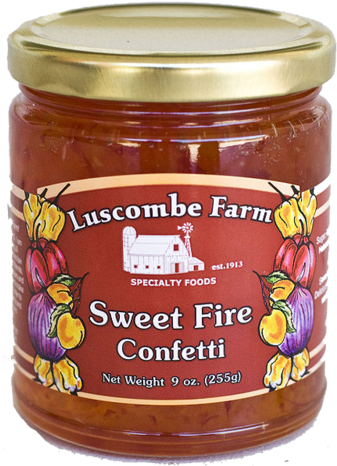Sweet Fire Confetti Jelly - Jam (336x480), Png Download