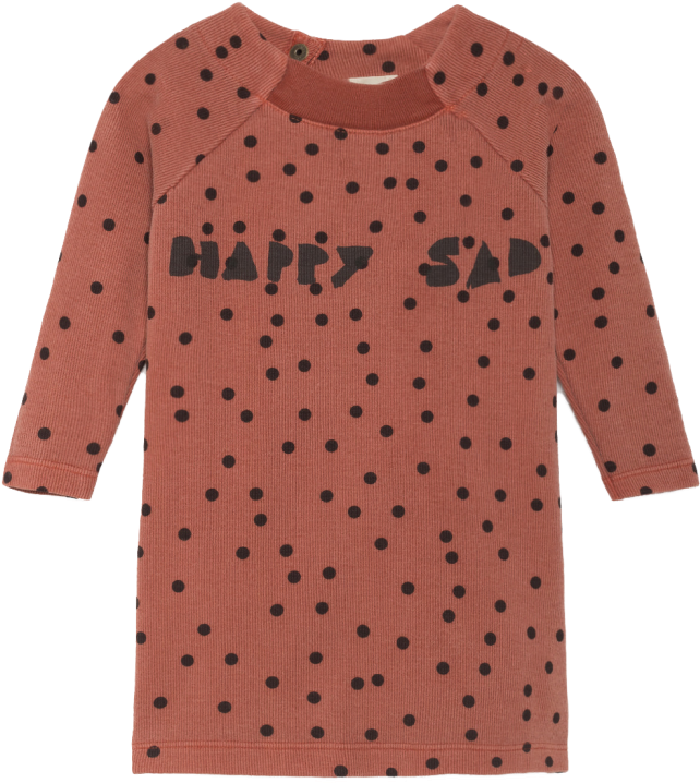 Bobo Choses Baby Fleece Dress Confetti - Polka Dot (960x720), Png Download
