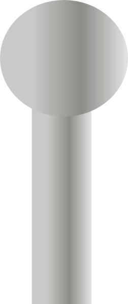 Pole Map Clip Art - Portable Network Graphics (252x597), Png Download