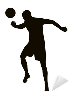 Soccer Player Detailed Vector Silhouette - Vector Graphics (400x400), Png Download