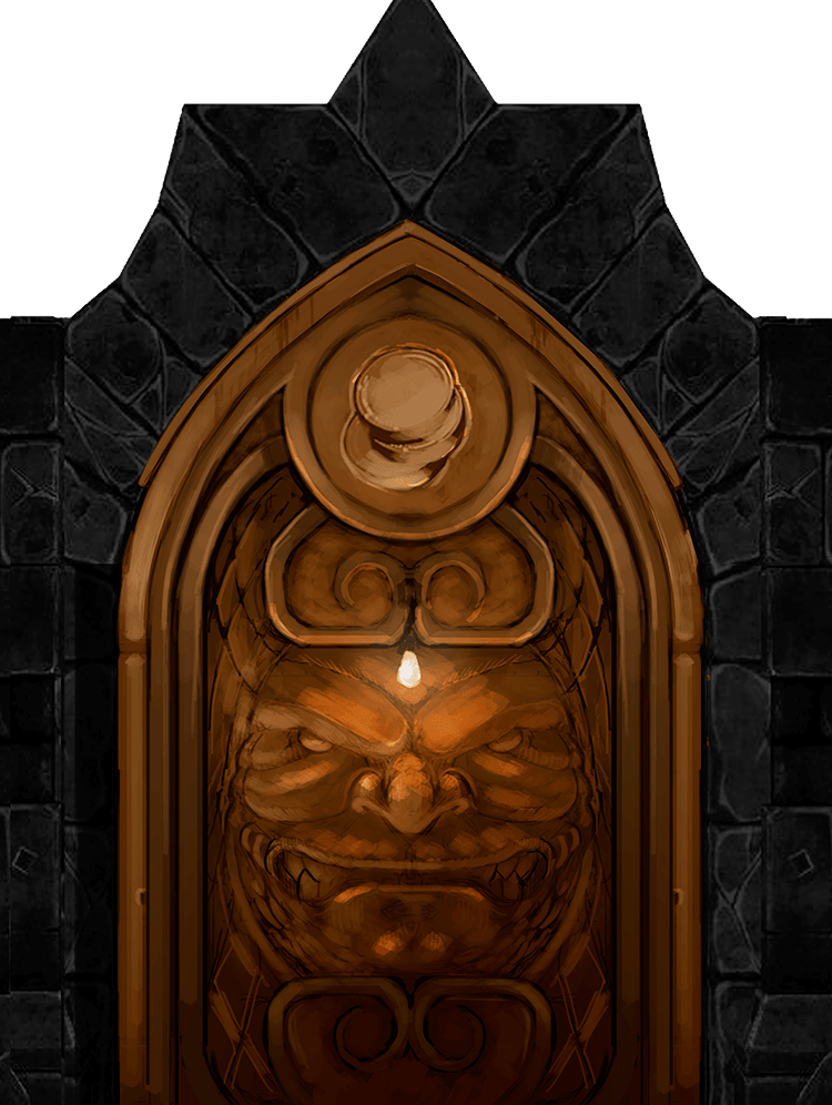 Midas Door - Concept Art Doors (750x996), Png Download