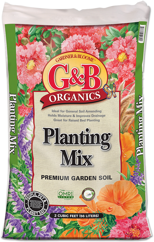 Planting Mix Premium - G&b Planting Mix (575x851), Png Download