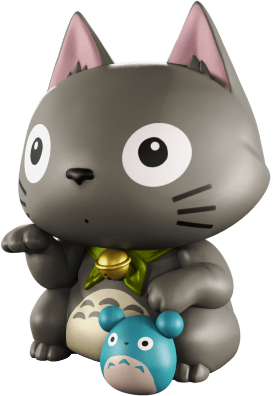 Toshi Neko- Nekoro By Clogtwo X Mighty Jaxx Totoro - Kid Robot (800x800), Png Download