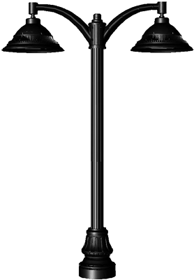 2 X 180 Deg - Street Light (500x500), Png Download
