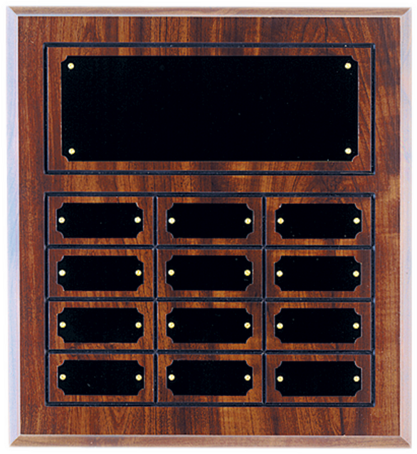 Cherry Finish Perpetual Plaque (12"x18 1/2") Quantity(1) (619x675), Png Download