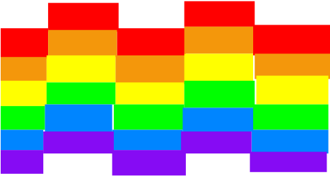 Nyan Cat Rainbow Png (480x360), Png Download