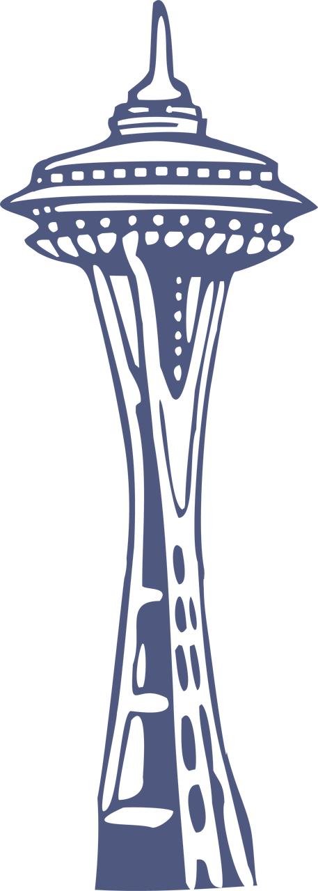 Image - Space Needle And Ferry Mug (457x1280), Png Download