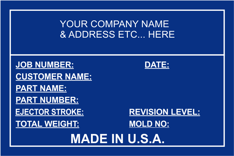 Anodized Aluminum Plaque - Cobalt Blue (800x800), Png Download