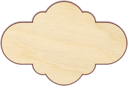 Plaque - Hardwood (433x433), Png Download