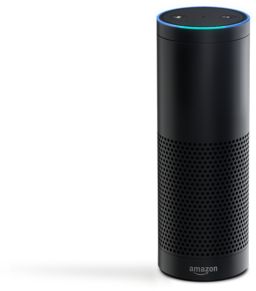 Amazon Echo Brings Ai Into Your Home - Amazon Echo 2-way Smart Speaker - Wireless - Black (500x566), Png Download