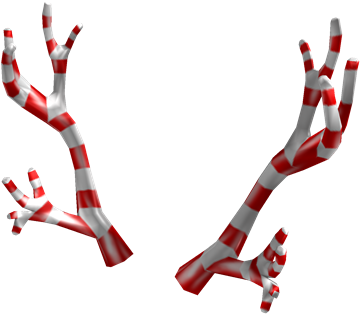 Candy Cane Antlers - Candy Cane Antlers Roblox (420x420), Png Download