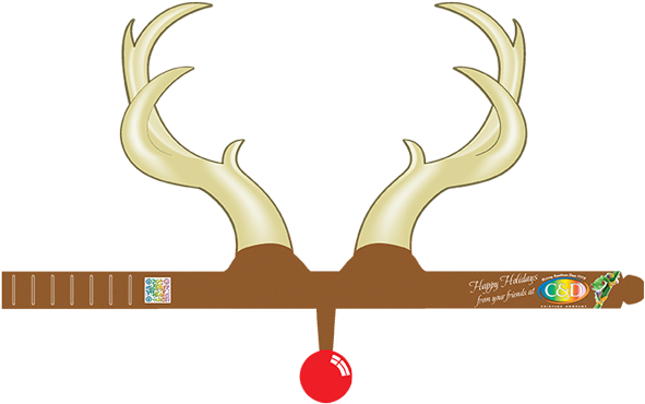 C&d Has Donated Thousands Of Antlers To Various Organizations - Christmas Day (600x378), Png Download