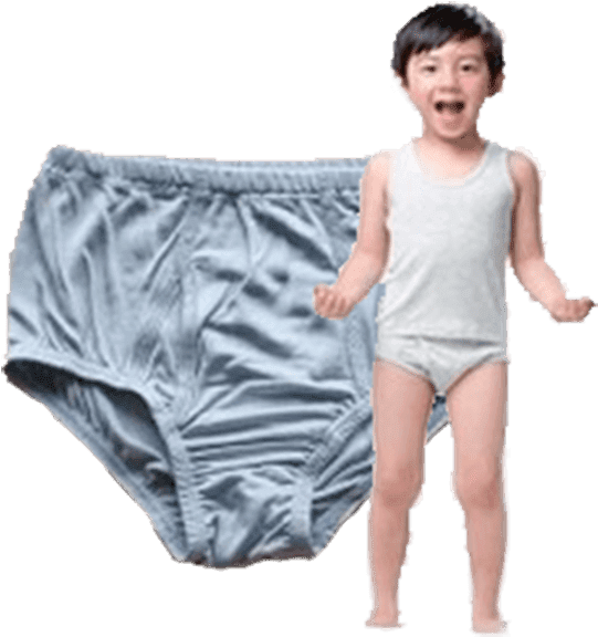 Silk Briefs Boy, 100% Silk - Dreng I Underbukser (574x600), Png Download
