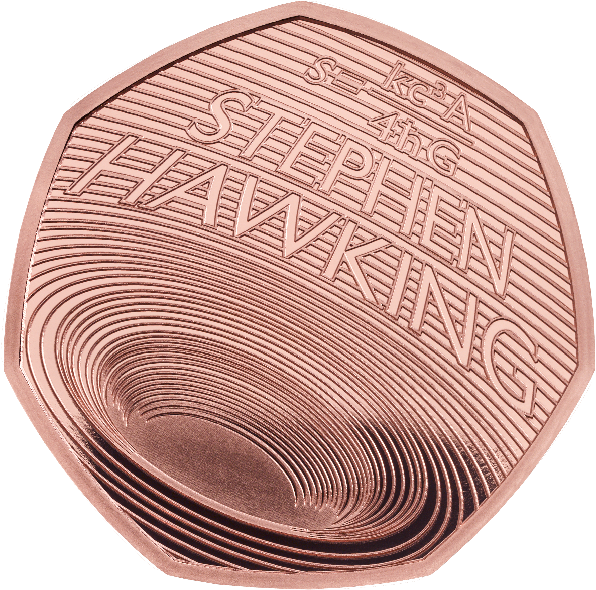 Professor Hawking Has Been Honoured On A 50p Piece - Circle (1200x1200), Png Download