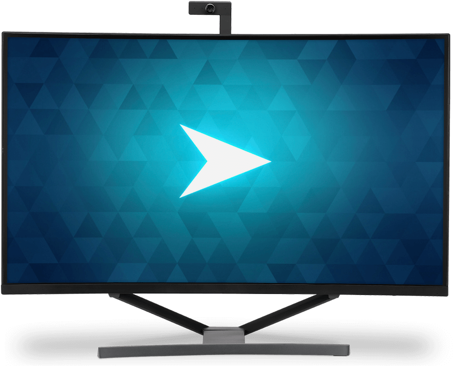 Led-backlit Lcd Display (1000x1000), Png Download