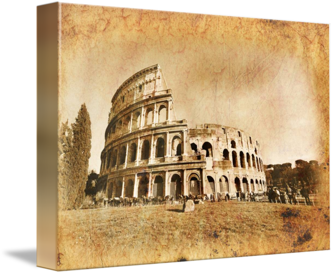 Go To Image - Colosseum (650x533), Png Download