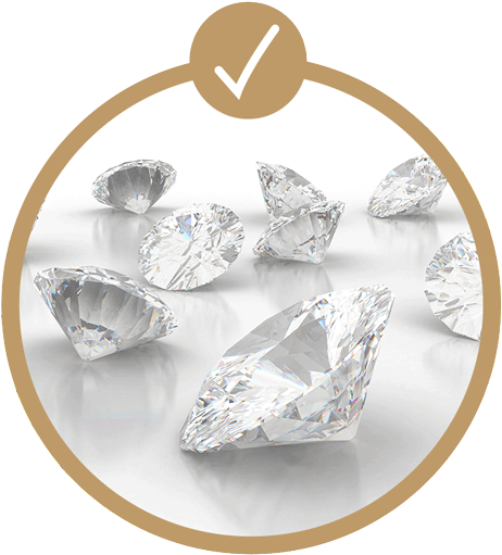 Loose Diamonds - Diamond (600x604), Png Download