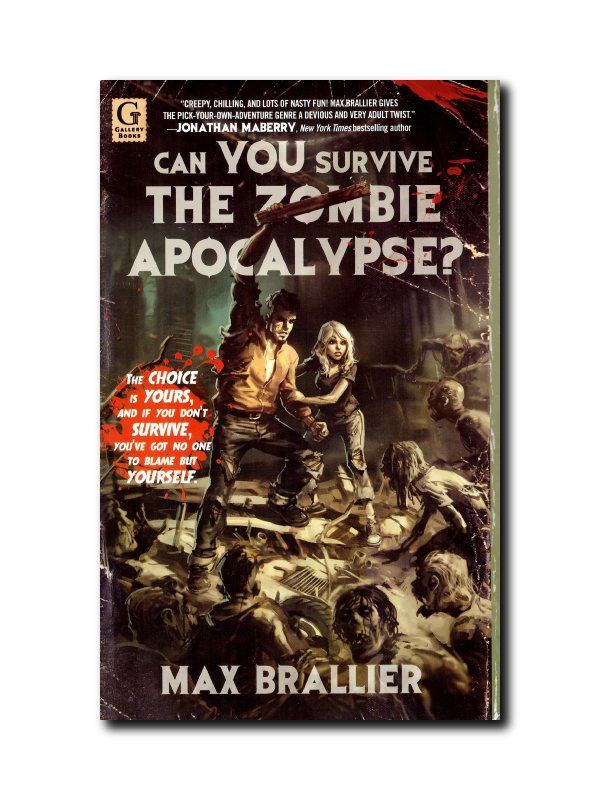 Can You Survive The Zombie Apocalypse By Max Brallier - Can You Survive A Zombie Apocalypse Book (600x800), Png Download
