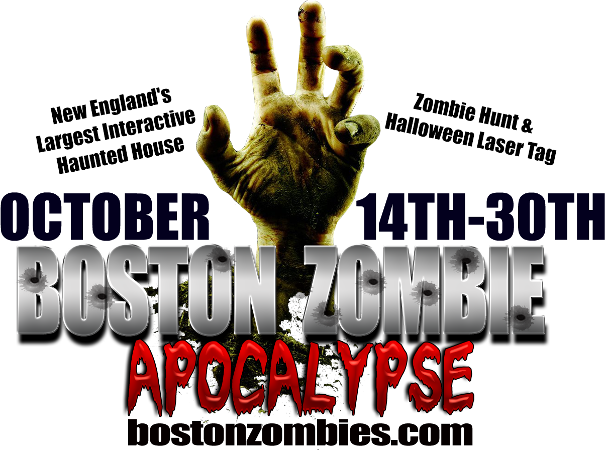 Boston Zombie Apocalypse - Abington Zombie Apocalypse (1369x938), Png Download
