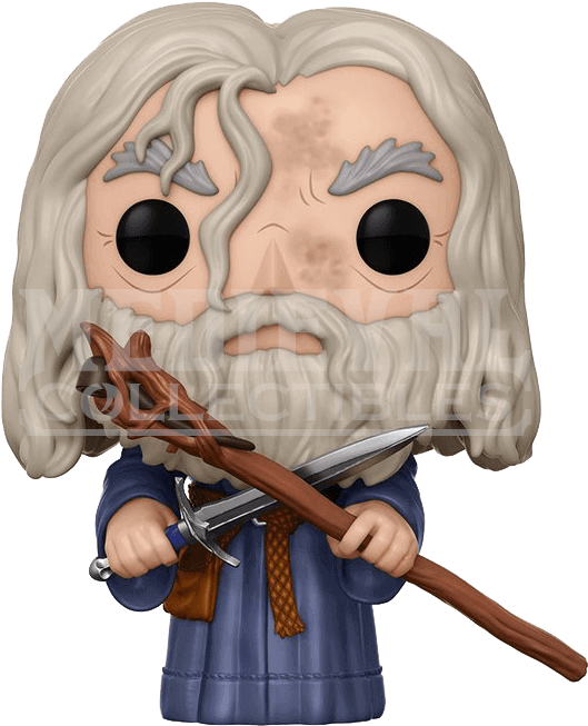 Pop Funko Lord Of The Rings Gandalf (661x661), Png Download