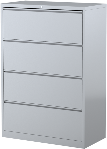 Lateral Filing Cabinet - Lateral File Cabinet Transparency (1000x1000), Png Download