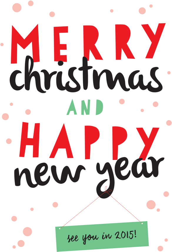 Wishing You All A Very Merry Christmas Happy New Year - Poster (650x943), Png Download
