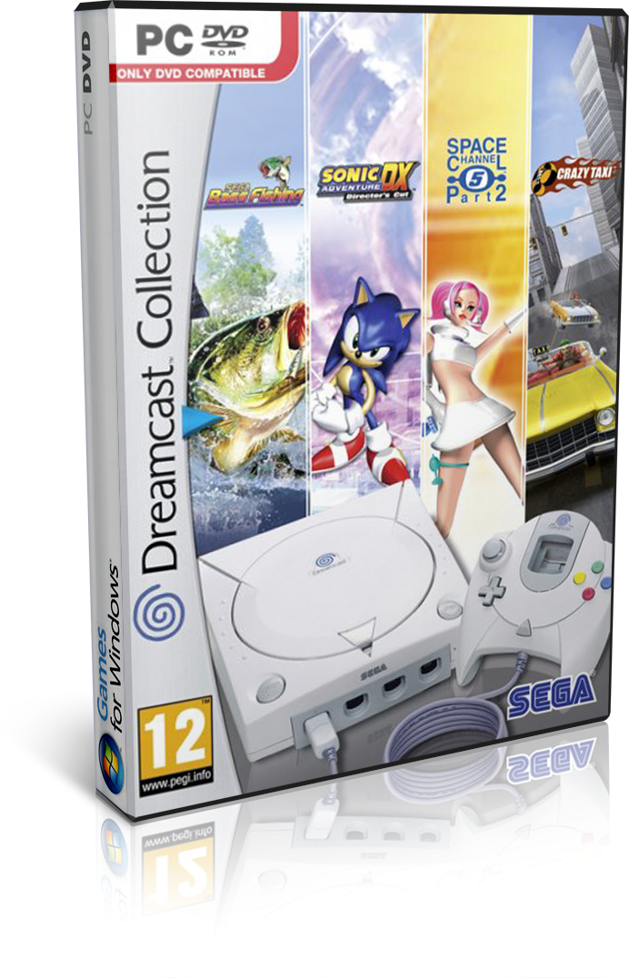 Dreamcast Collection Multilenguaje [pc Dvd Game] - Dreamcast Collection Pc (692x1076), Png Download