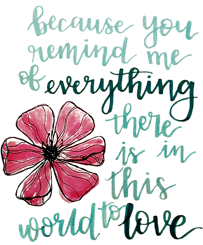 I Decided To Post Each To Redbubble - Floral Design (698x979), Png Download