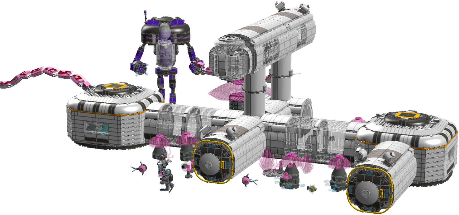 Based On The Popular Underwater Survival Game Subnautica, - Subnautica Degasi Space Ship (1600x765), Png Download