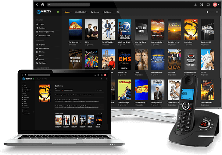 Direct Tv Deals - Plex Media Server (734x508), Png Download