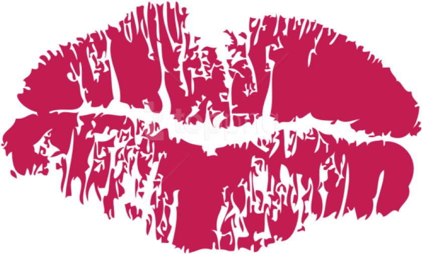 Free Png Download Pink Kiss Print Png Png Images Background - Beso Logo Png (850x510), Png Download